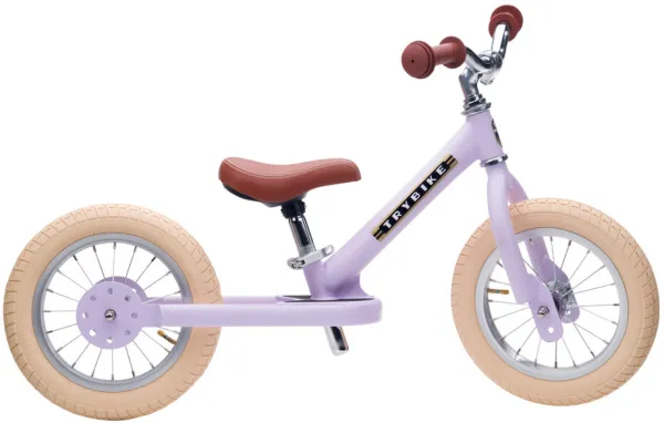 Løbecykel, 2 hjulet, Vintage Lilla